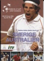 Programblad - Programmes Davis Cup Sverige-Australien 2003